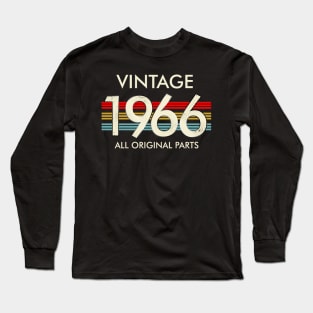 Vintage 1966 All Original Parts Long Sleeve T-Shirt